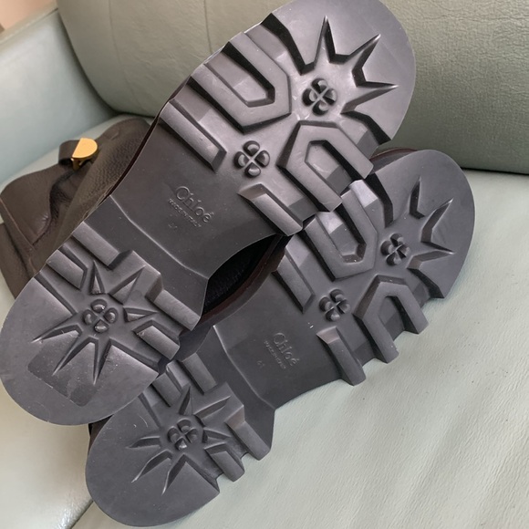 Chloé NWT Authentic Owena Knee High Platform Boot - Picture 11 of 15